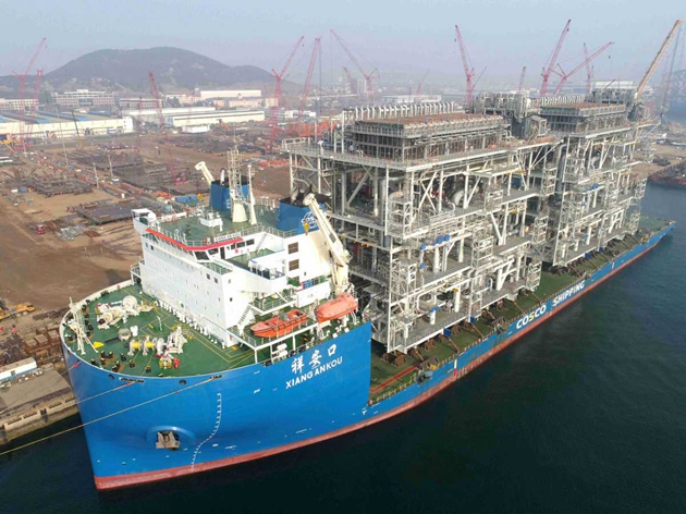CNOOC completes process modules project