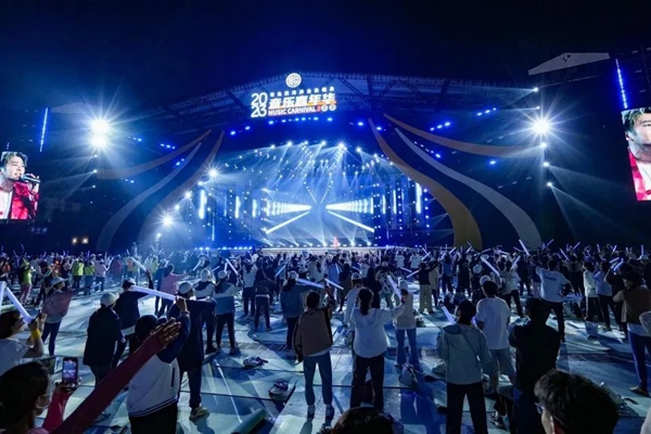 Fitness, music event kicks off in Qingdao WCNA