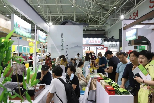 Qingdao WCNA showcases local tea industry at intl expo