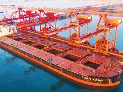 Terminal of Qingdao Port breaks world record for 27th time