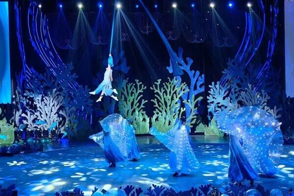 Theater in Qingdao Forest Wildlife World undergoes brand new upgrade