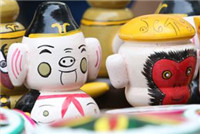 Ancient wood-cut toys in Tancheng county