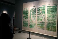 Taiwan paintings on display in Shandong