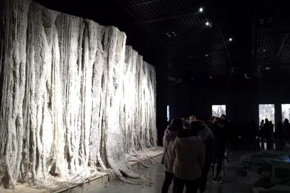 Guo Zhenyu art exhibition opens in Shandong