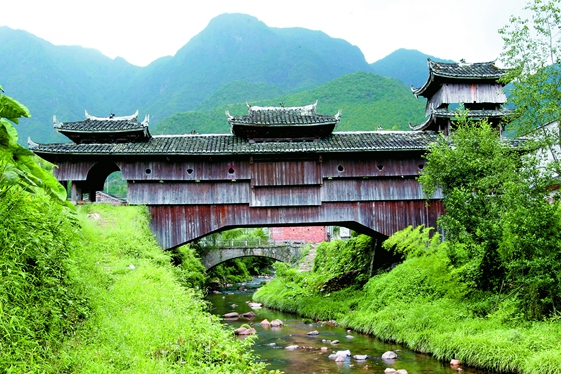 Zhejiang Qingyuan arcade bridges