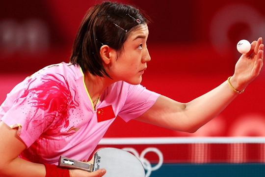 Table tennis No 1 Chen survives stern Olympic quarterfinal test