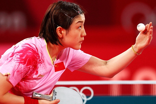 China harvests Olympic gold, silver in table tennis women's singles