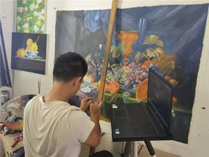 Disabled people find fulfillment through art in Pingyin