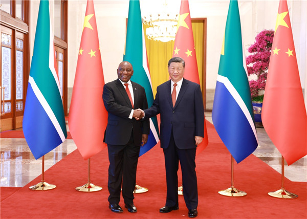 China, South Africa elevate relations