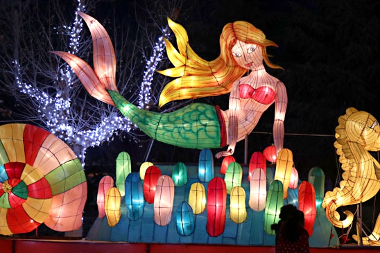 Lights, food, and cultural entertainment adorn Tai'an for Spring Festival