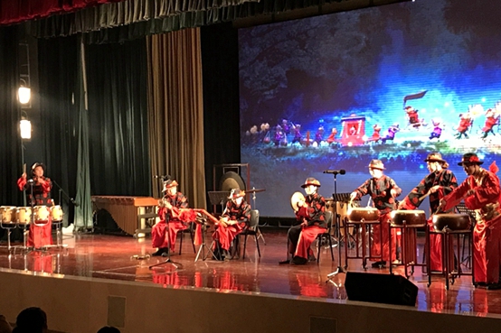 Taishan district hosts first percussion concert
