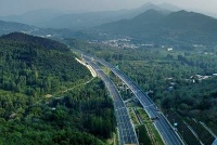 Jinan-Tai'an Expressway captured in photos