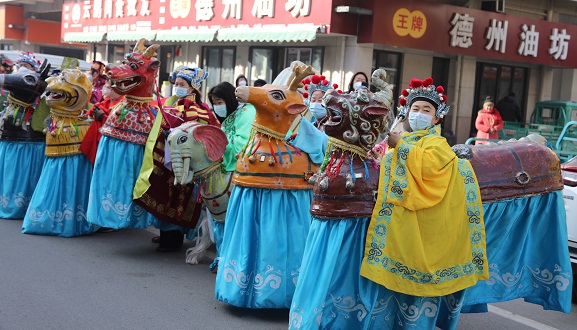 Tai'an holds ICH featured event to celebrate Spring Festival