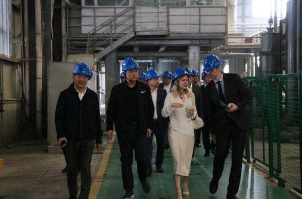 Russian business delegation visits Tai'an