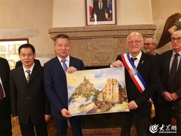 Tai'an promotes cultural tourism in France