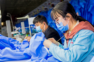 Tai'an textile company supports workers amid virus outbreak