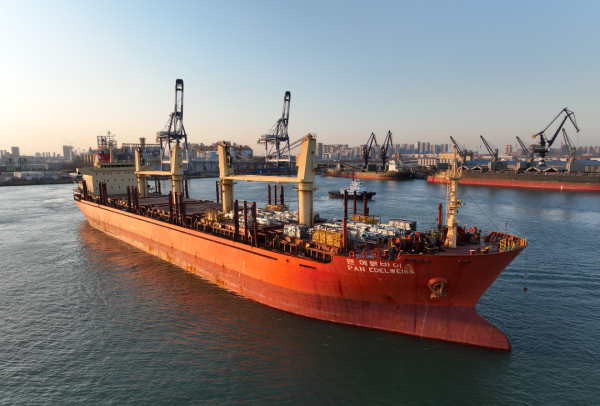 Yantai Port sees huge growth in general cargo shipping business