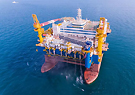 Semi-submersible accommodation vessel delivered in Yantai