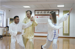 Yantai martial art impresses Pakistani journalist