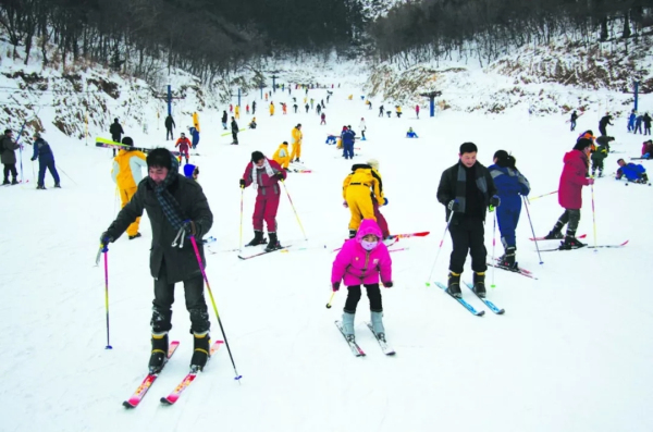 Spots for skiing in Yantai