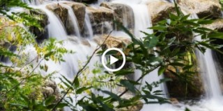 Video: Splendid scenes of waterfall on Kunyu Mountain