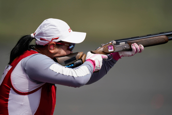 Wei Meng wins bronze in women's skeet at Tokyo Olympics