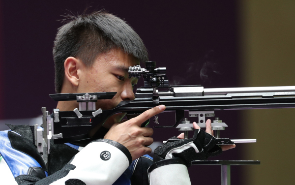 Yantai shooter breaks world record at Tokyo Olympics