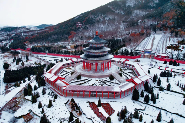 Yantai embraces picturesque views after snowfall