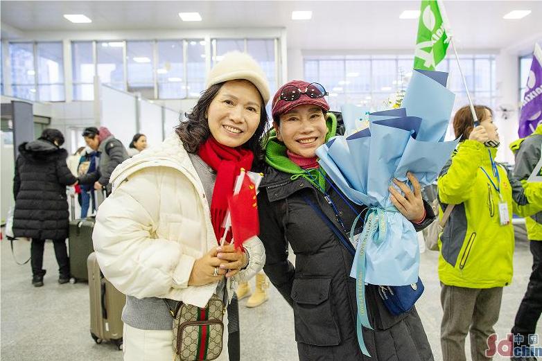 Yantai welcomes nearly 600 South Korean tourists to experience New Year customs