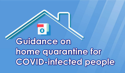 Guidance on home quarantine for COVID-infected people
