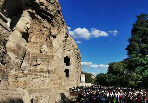 Yungang Grottoes among top 3 national scenic destinations