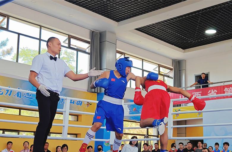 Boxing finals of Shanxi provincial games kick off in Shuozhou