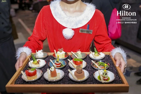 Hilton Shanghai Songjiang Guangfulin unveils Christmas treats