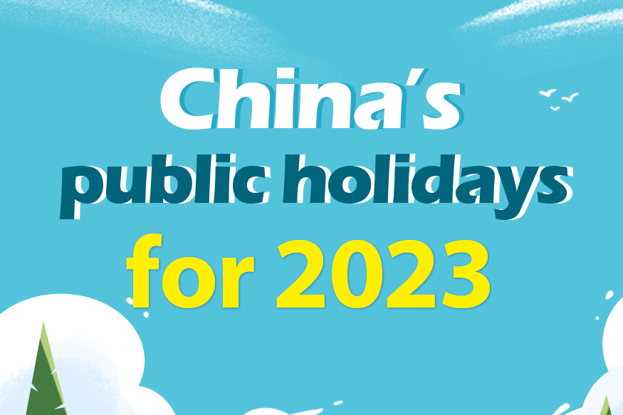 China's public holidays for 2023