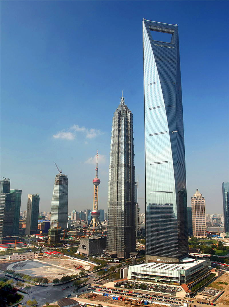 2008年8月28日，中国上海，环球金融中心（492米）竣工启用_副本.jpg