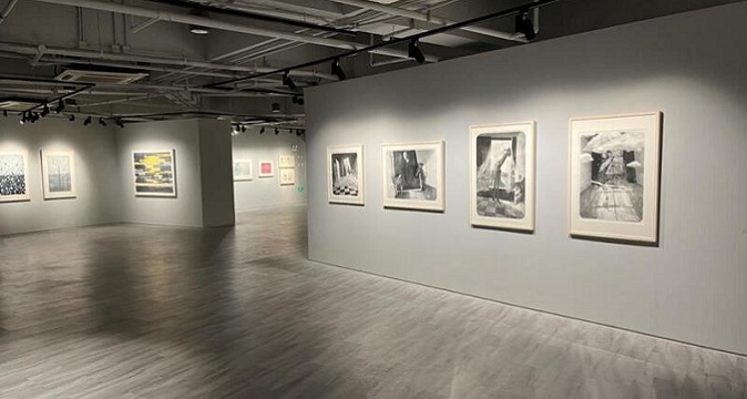 YRD woodcut exhibition opens in Hongqiao CBD