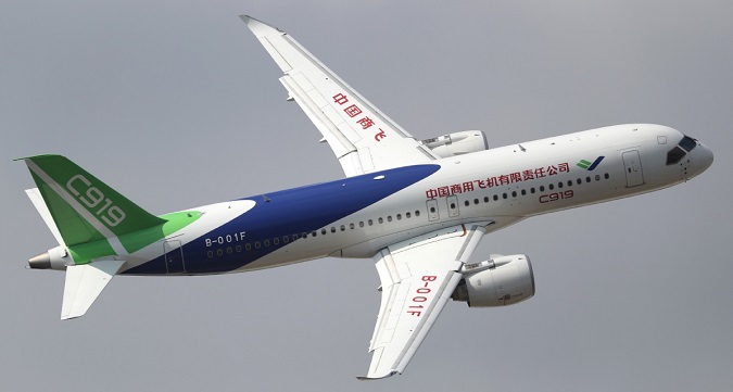 First C919 to be delivered at Hongqiao airport