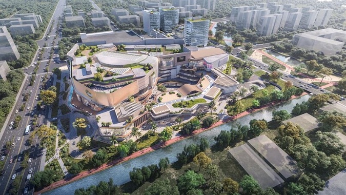 Three major projects break ground in Hongqiao