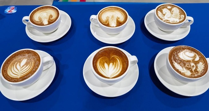 Highlights of coffee contest in Hongqiao