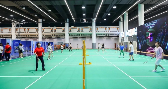 New sports venue opens in Hongqiao CBD