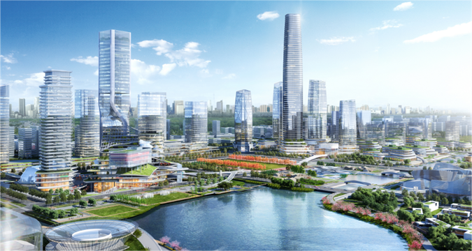 Shanghai's major greenery project Qianwan Park takes shape