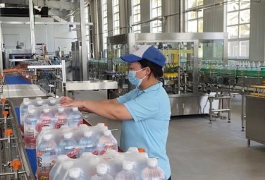 Beverage company puts production at full speed 