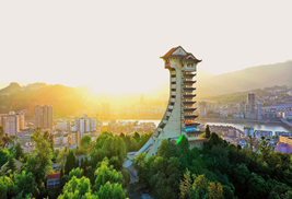 Phoenix Tower rises in honor of Wu Zetian