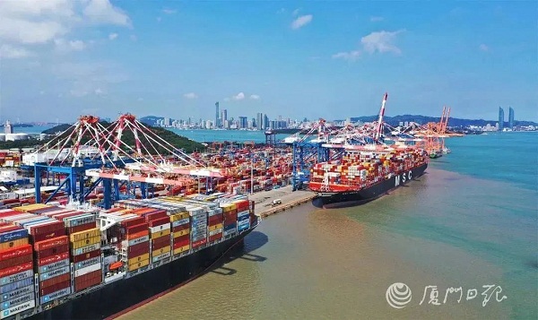 Xiamen's foreign trade volume up 5.9% in Jan-April