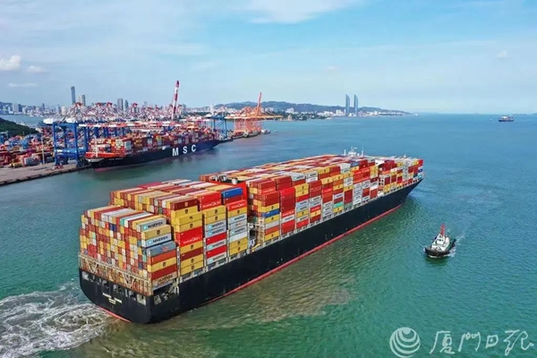 Xiamen foreign trade grows 8.4% in Jan-June