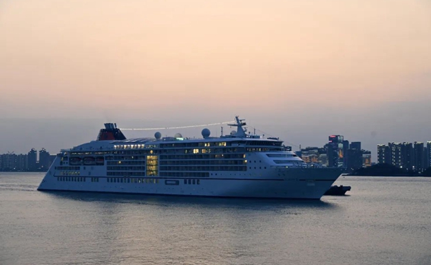 Xiamen Port welcomes first visiting cruise ship of Year of Snake