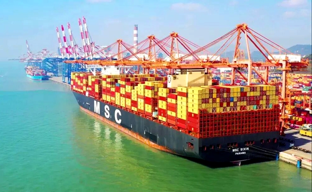 Shipping giant MSC tops 1M TEUs at Xiamen Port in 2025