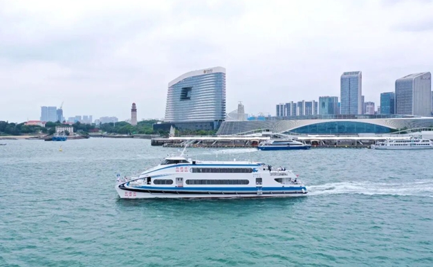 Xiamen-Jinmen 'Mini Three Links' route marks 25 years