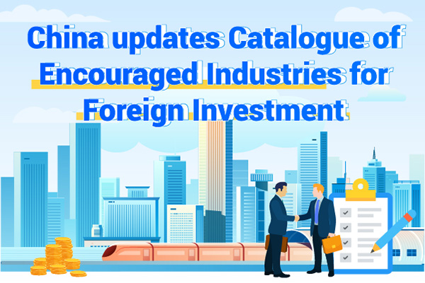 China updates Catalogue of Encouraged Industries for Foreign Investment