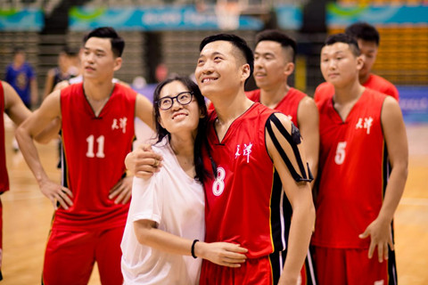 Couple shares special moment at National Games for Persons with Disabilities